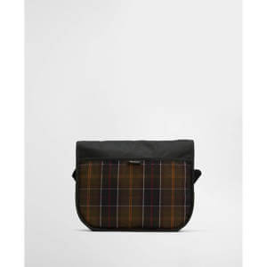 Barbour Field Waxed Riever Crossbody Bag
